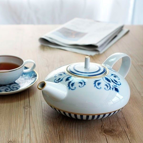 Чайник фарфоровый, заварочный, 1.3 л, Transatlantica, Vista Alegre