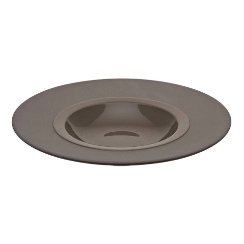 Тарелка для пасты 23 см Guy Degrenne Bahia Brown коричневая