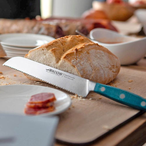 Нож для хлеба 20 см, бирюзовый, Brooklyn, Arcos 191323