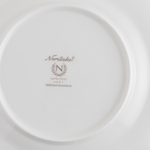 Тарелка пирожковая Noritake Трефолио, платиновый кант 16,7 см, фарфор костяной