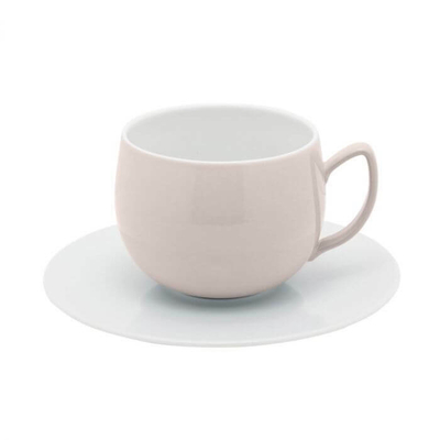 Чашка чайная фарфоровая 420 мл, розовый, 230132, Salam, Guy Degrenne