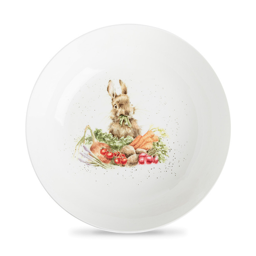 Салатник фарфоровый "Забавная фауна. Выращивай сам. Зайка", 25,5 см, Royal Worcester