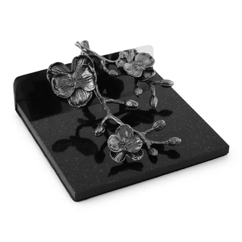 Салфетница Michael Aram Черная орхидея 18 см