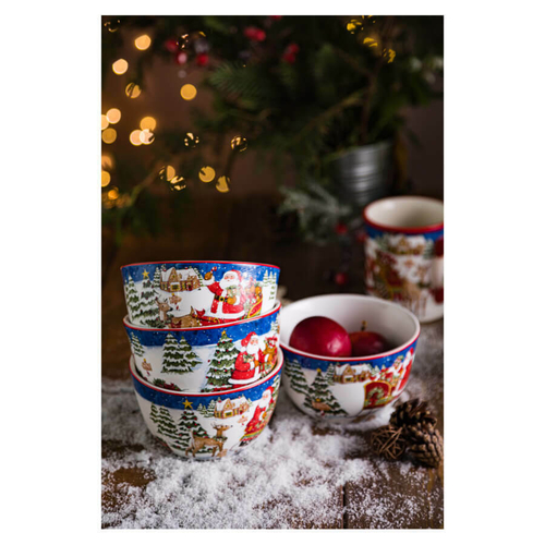 Салатник индивидуальный Зайчонок и бельчонок 13 см Certified Int. Мастерская Санта-Клауса