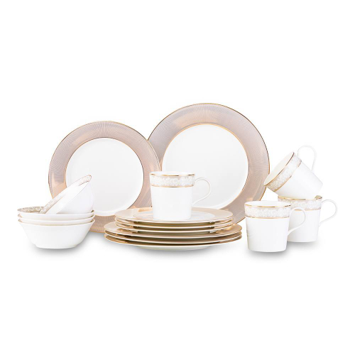 Сервиз столовый на 4 персон 16 предметов Mix&Match Home Елена