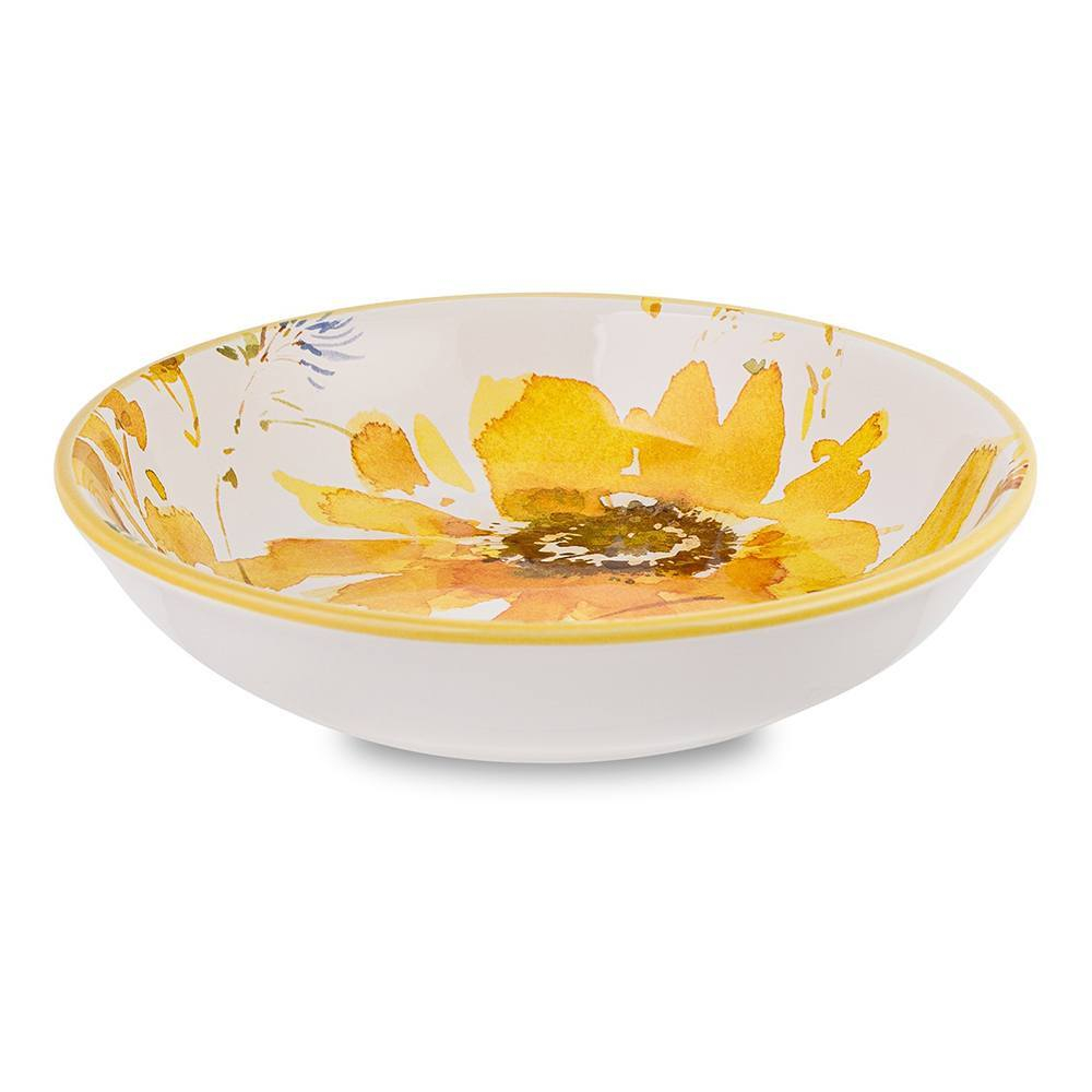 Тарелка суповая 23 см Certified Int. Подсолнухи-2