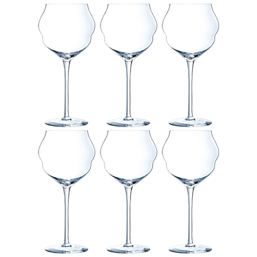 Набор бокалов для красного вина 500 мл, 6 шт, хрустальное стекло, L9412, Macaron, Chef & Sommelier