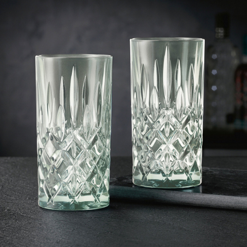 Набор высоких стаканов 2 шт, 395 мл для виски мятный, Noblesse, Nachtmann