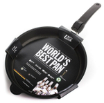 Купить в интернет-магазине посуды Этикет Сковороду с антипригарным покрытием для индукционных плит AMT I-524, 24 см, Frying Pans Titan, АТМ