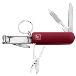 Маникюрный набор 3 пр. и мультитул брелок TWINOX красный, Zwilling