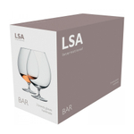 Набор из 2 бокалов для бренди Bar 900 мл, LSA International