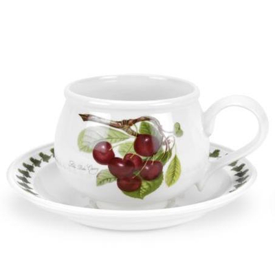 Этикет: керамическое Блюдце для чашки чайной, 200мл, "Помона", Portmeirion PRT-PL03565S
