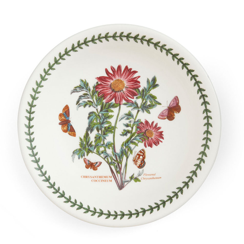 Тарелка для пасты Portmeirion "Ботанический сад. Хризантема красная" 22см
