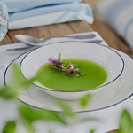 Тарелка подстановочная 33,2 см Costa Nova Beja белый/синий