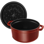 Кокот круглый, 3,8 л, 24 см, гранатовый, La Cocotte, Staub в онлайн-магазине Этикет