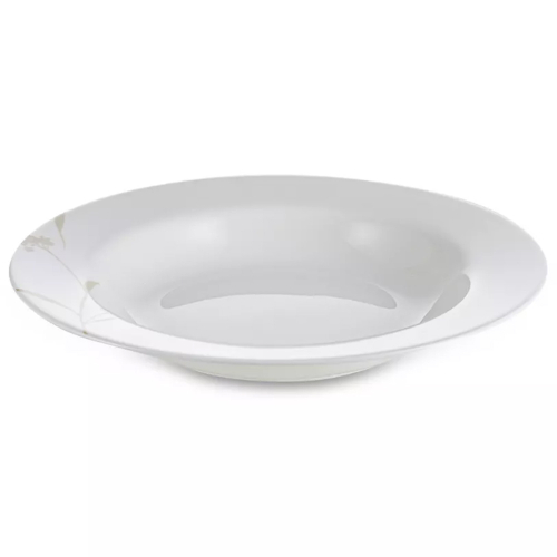 Тарелка суповая Narumi Ботаника 23 см, фарфор костяной