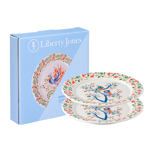 Набор тарелок Love Birds из коллекции Birds of Paradise в подарочной упаковке, 18 см, 2 шт.