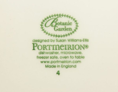 Тарелка обеденная Portmeirion "Ботанический сад. Тюльпаны" 25см