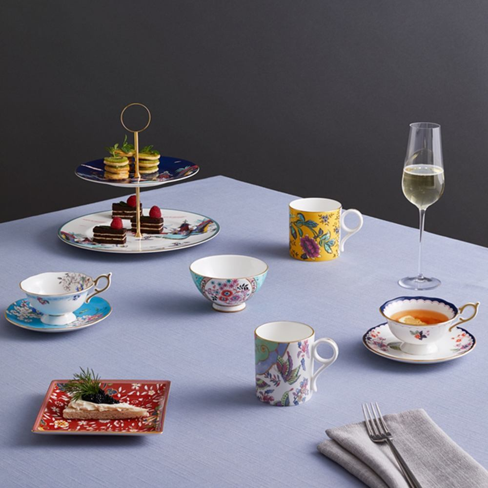 Салатник порционный Wedgwood Вандерласт Камелия 11 см, фарфор, п/к