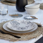 Тарелка закусочная 21,6 см Costa Nova Elements белая COP211-00820A