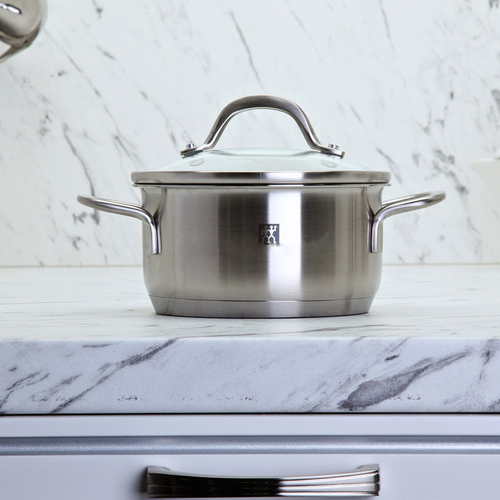 Сотейник с крышкой из нержавеющей диаметром 14 см, 66652-140, 1 л, ZWILLING Pico, Zwilling