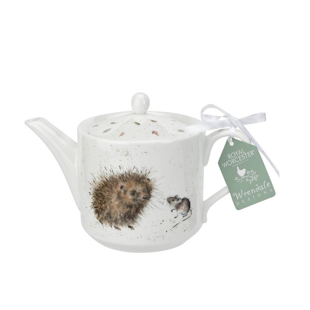 Заварочный чайник фарфоровый "Забавная фауна. Ёжик и мышки", 0.6 л, Royal Worcester
