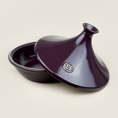 Тажин керамический, 3 литра, 32 см, Emile Henry, цвет: инжир, лимитированная коллекция