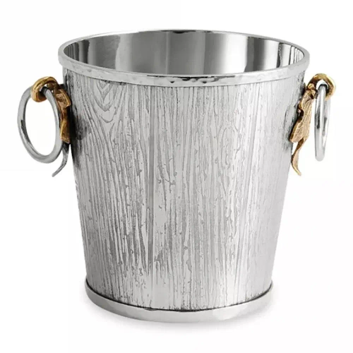 Ведерко для льда Michael Aram Плющ и дуб 10 см, сталь нержавеющая