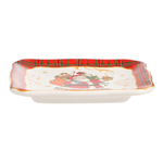 Тарелка десертная Мешок подарков 15х15 см Certified Int. Винтажный Санта