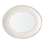 Блюдо овальное Wedgwood Аррис 33 см, фарфор