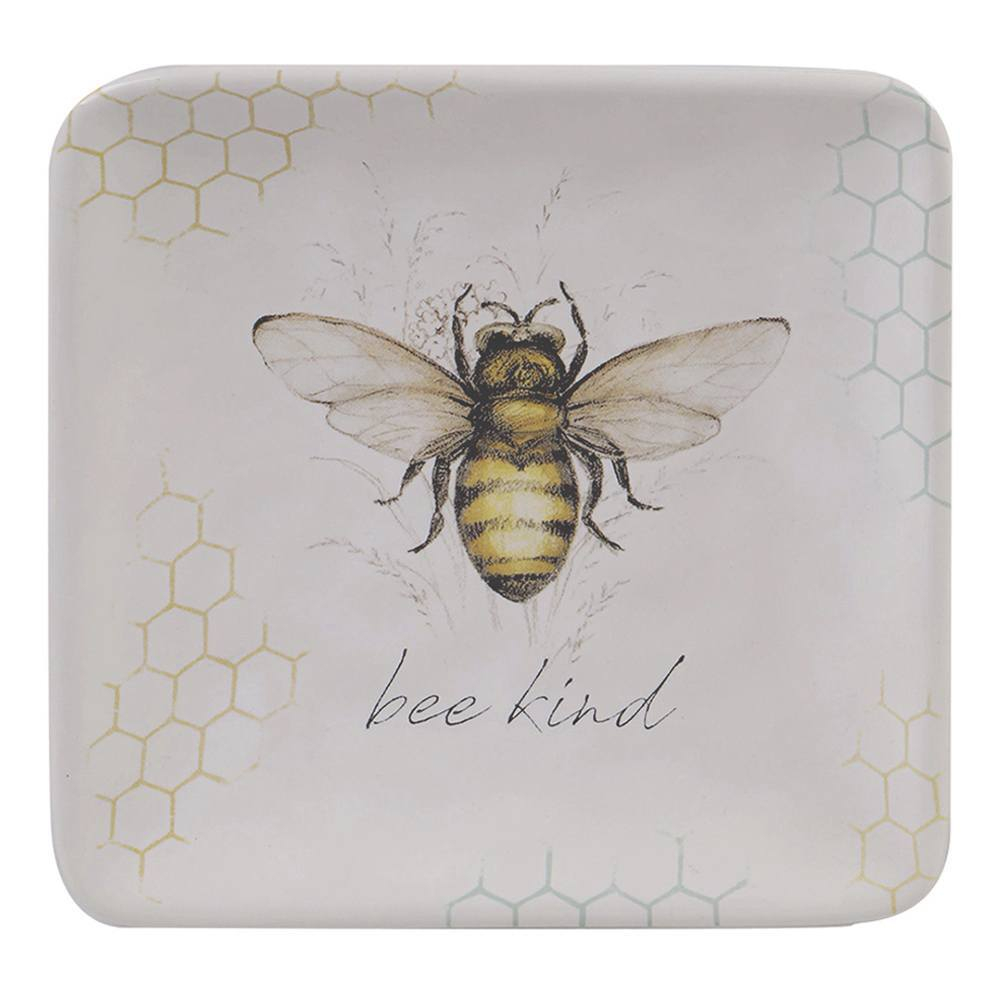 Тарелка хлебная Bee kind 15х15 см Certified Int. Пчелки