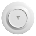 Тарелка десертная Noritake Трефолио, золотой кант 16,5 см, фарфор костяной