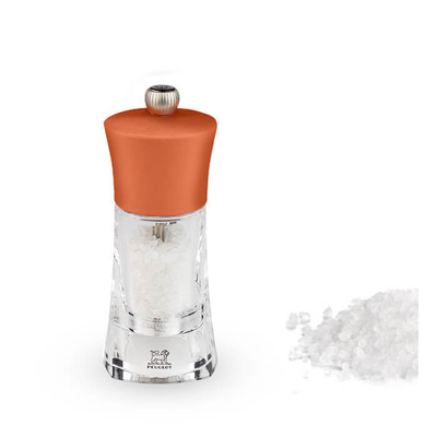 Мельница для соли 14см Oleron Peugeot, акрил+оранжевый акрил