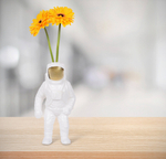 Ваза 28 см Starman white, Cosmic Diner, Seletti