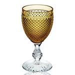 Набор бокалов для вина 2шт, 280 мл, янтарная ножка + янтарная чаша, Bicos, Vista Alegre