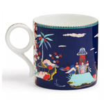 Кружка Wedgwood Вандерласт Пагода 300 мл, синяя, фарфор