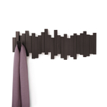 Вешалка настенная Sticks эспрессо, Umbra