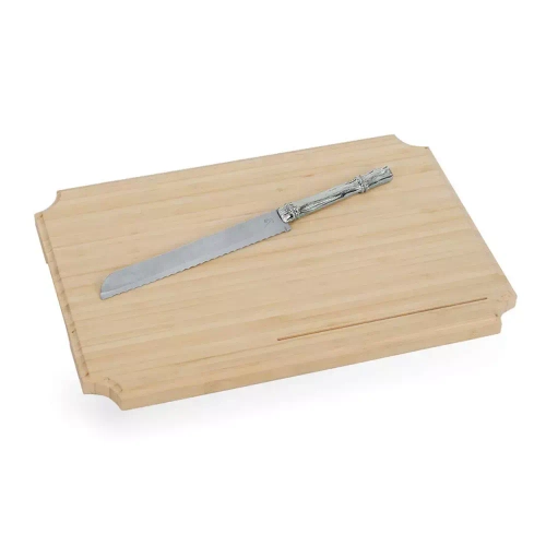 Доска разделочная с ножом Michael Aram Бамбук 40,5х27,5 см