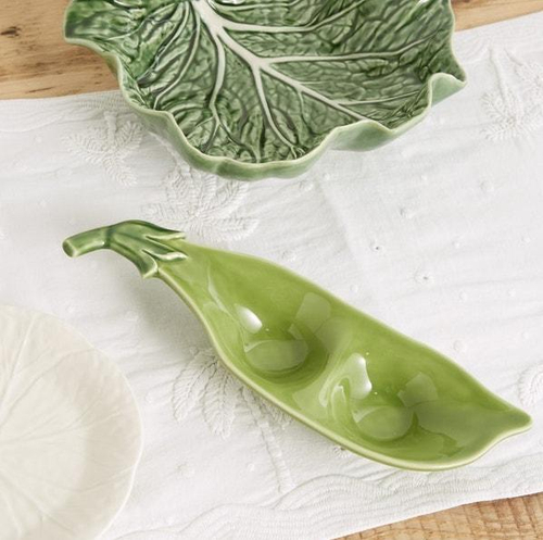 Менажница 2 секции "Горох" 29,5х10 см Bordallo Pinheiro