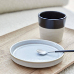 Тарелка десертная 16,7 см Costa Nova Notos White белая