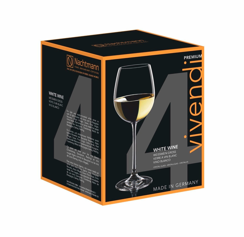 Набор фужеров 4 шт. для белого вина 474 мл, Vivendi Premium, Nachtmann