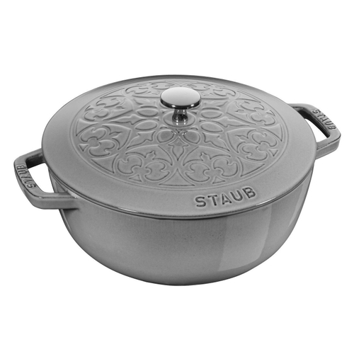 Кокот Лилия, 3,6 л, 24 см, серый графит, Staub