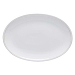 Тарелка для стейка 33,2х23 см Costa Nova Friso белая