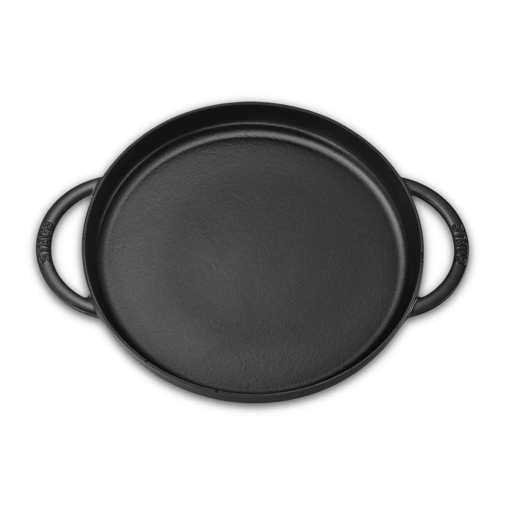 Сковорода круглая, 26 см, с двумя ручками, черная, Specials, Staub
