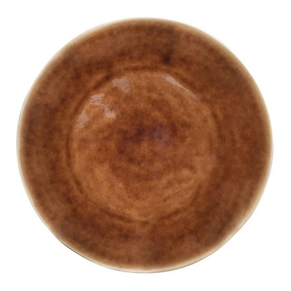 Тарелка обеденная  27,1 см Costa Nova Riviera Terra коричневая