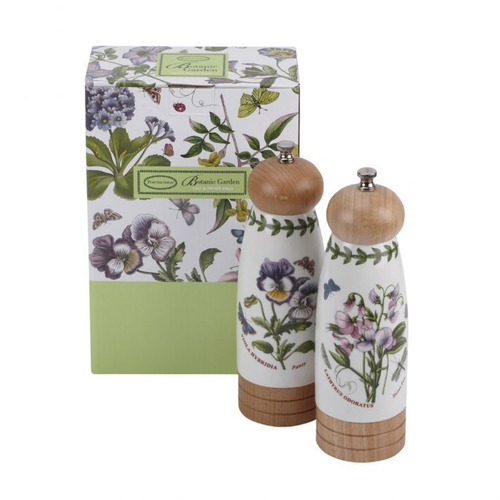 Набор из солонки и перечницы  Portmeirion "Ботанический сад" 19см