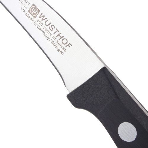 Нож кухонный стальной для чистки овощей и фруктов 1025046706, длина лезвия 6 см, коллекция «Gourmet», Wuesthof