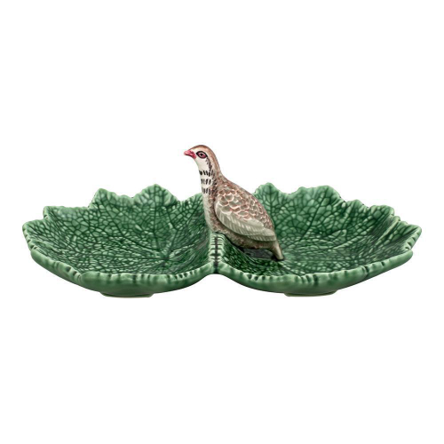 Менажница with Partridge 22х14 см Bordallo Pinheiro "Листья"