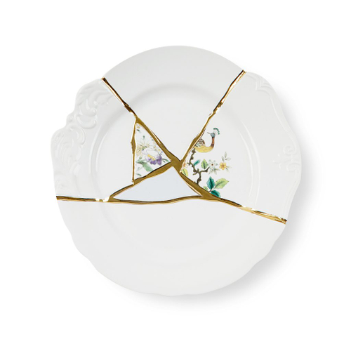 Тарелка 27,5 см, Kintsugi, Seletti (09612)