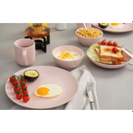 Набор обеденных тарелок Simplicity, 26 см, розовые, 2 шт., Liberty Jones